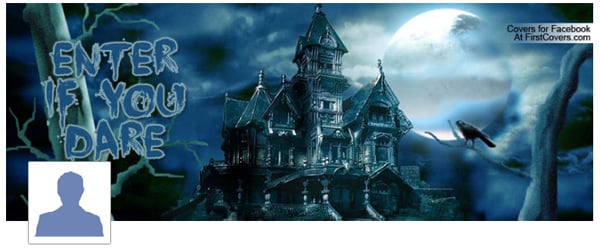 Haunted House Facebook Cover