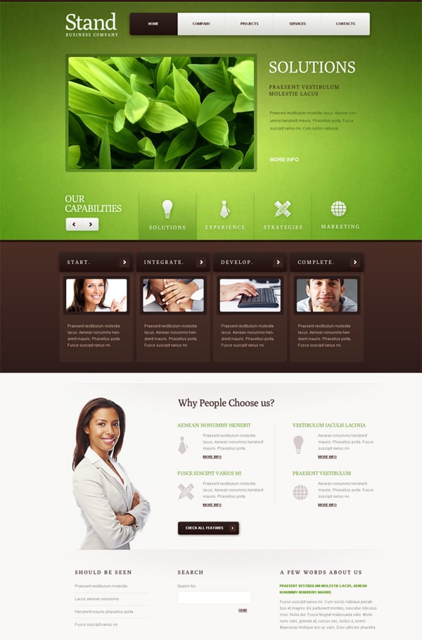 Style Business Flash Template
