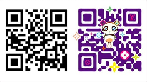 QR code designs from 2012