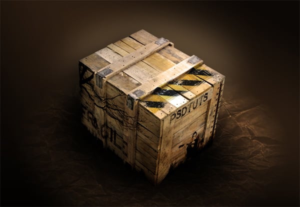 Create an Impressive Mock-up of a Grungy Box
