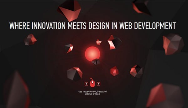 Websites with Parallax Scrolling Effect
