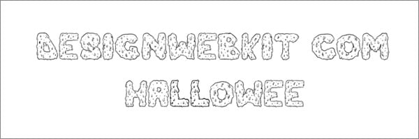 New Halloween Fonts of 2013