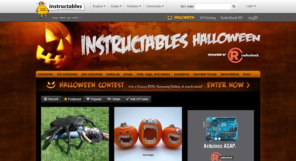 Halloween Website Design Ideas To Give Your Readers a Shock