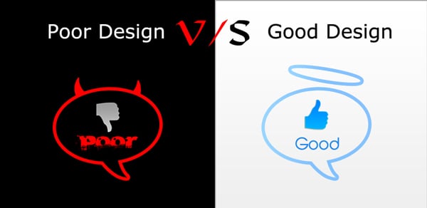 Poor Design Vs Good Design: How Your Websites Rank On The Web