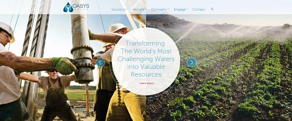 oasis water website