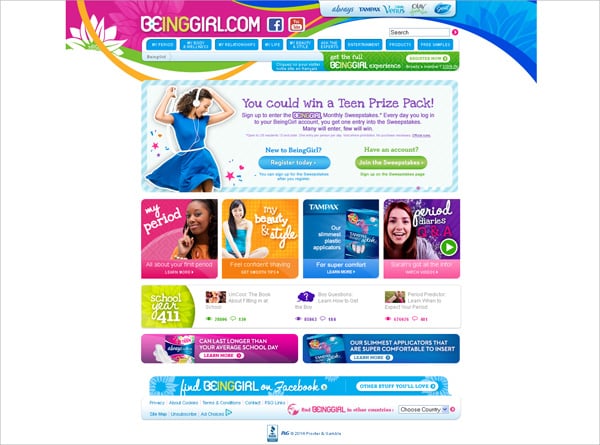 Teen Site The Design Is 30