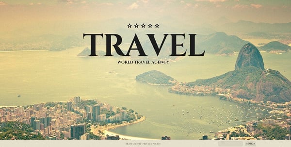 Vintage-Style Template for Travel Agency