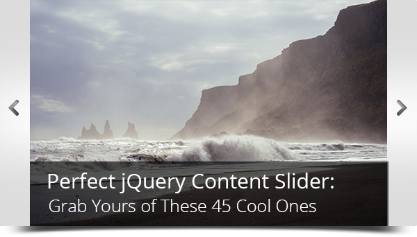 jQuery Content Slider main