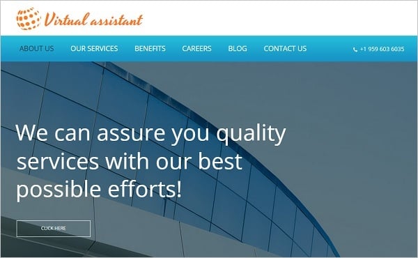Clean Consulting Website Template