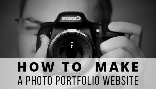 Make a Photo Portfolio Website