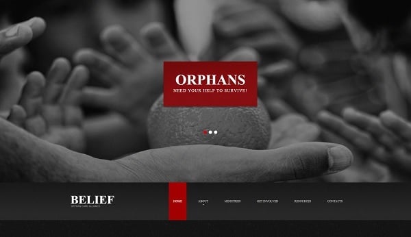 Charity Organization Web Template