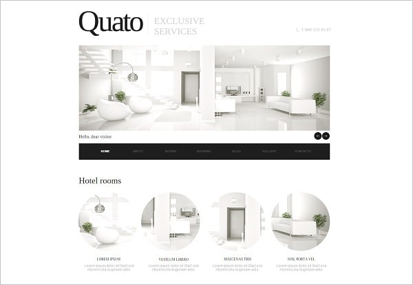 Building a Hotel Website - Clean-Style Hotel Website Template