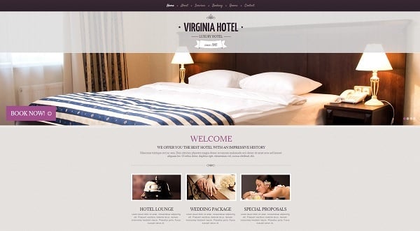 Building a Hotel Website - Website Template for Hotelier