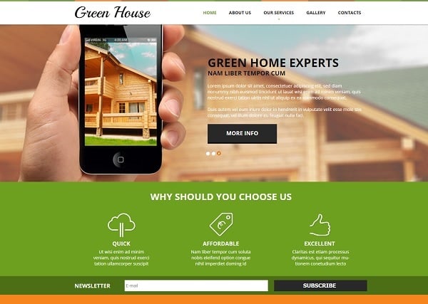 Creating a Website for Your Construction Business - Eco Template