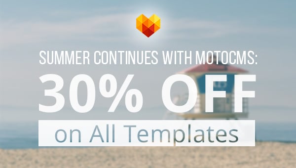 summer continues with motocms - main