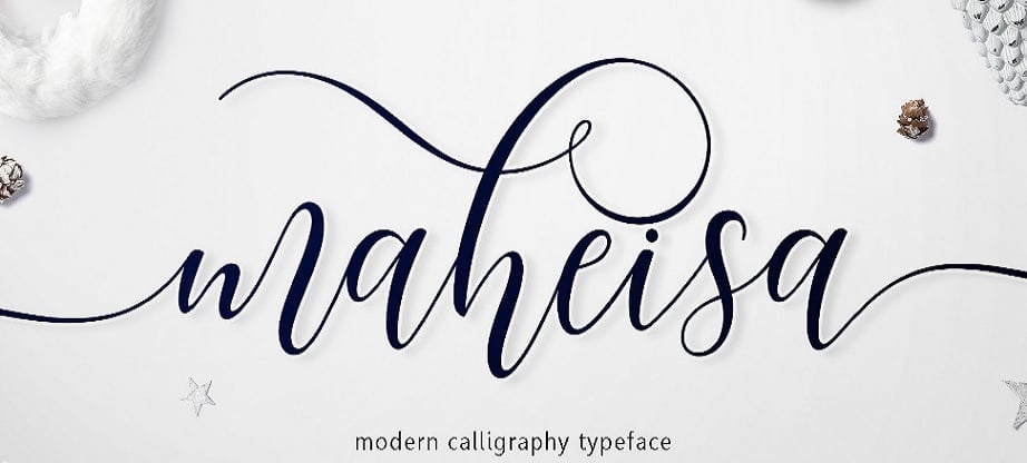 maheisa handwritten fonts 2017