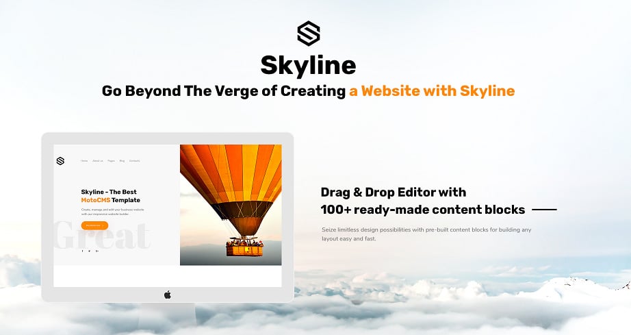 Skyline Business Website - content blocks