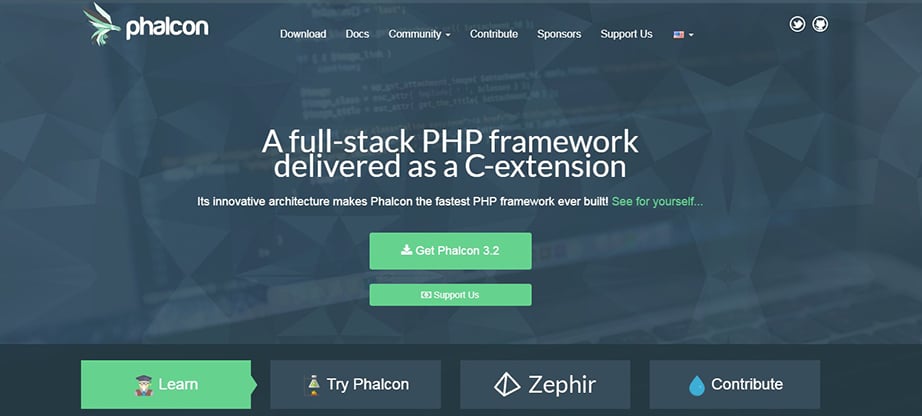 Phalcon php framework