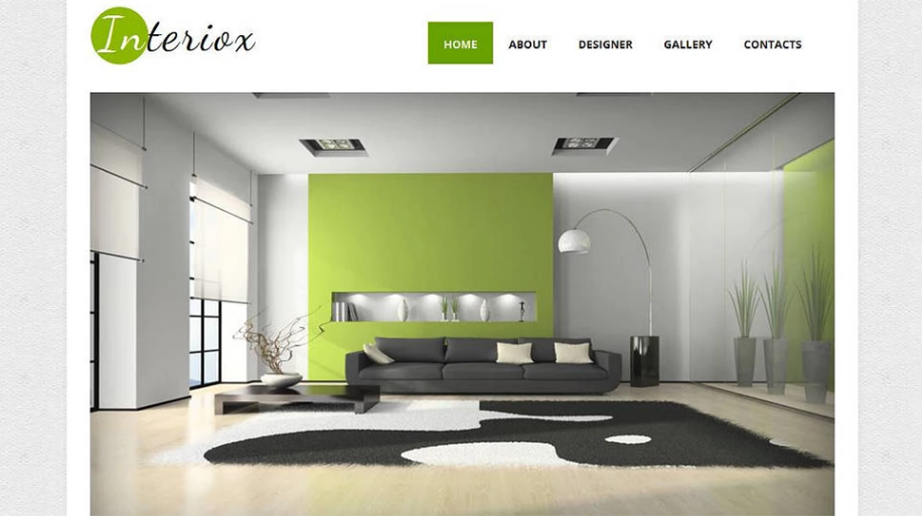  interior design art responsive website template
