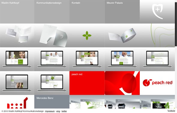 Papervision Website Templates