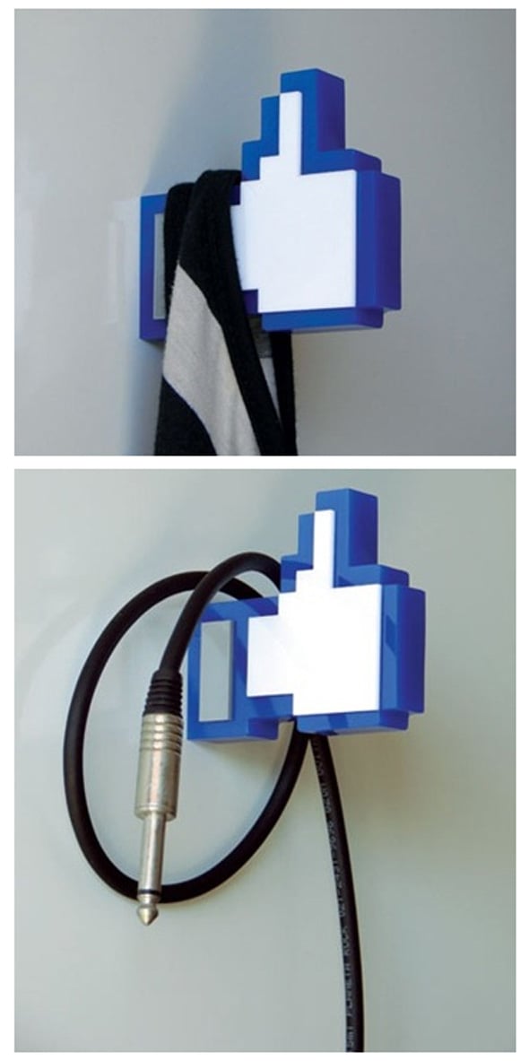 Facebook Like hanger