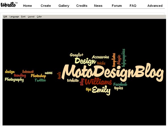 create a wordle for free