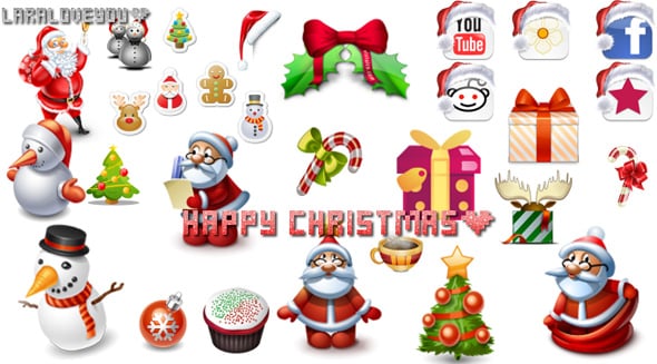 Christmas icons