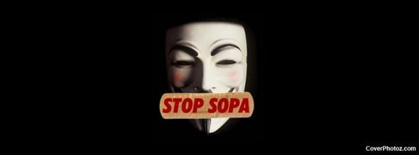 Stop SOPA Facebook Timeline cover