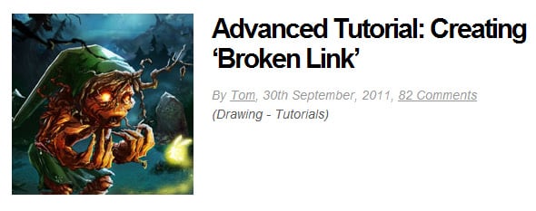 Advanced Tutorial: Creating ‘Broken Link’