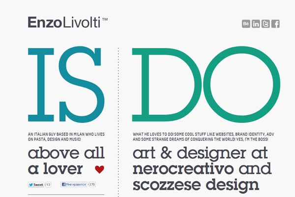 Inspirational Breakdown: 60 Typography-Driven Websites