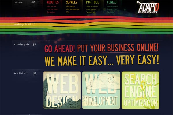 Inspirational Breakdown: 60 Typography-Driven Websites