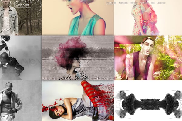 100 Smashing Websites with Photographic Background 