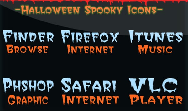 Halloween freebies: free Halloween icons set