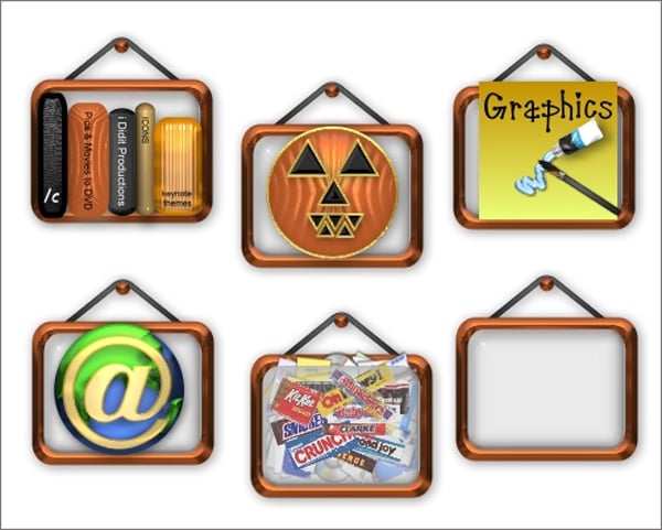 free Halloween icons set