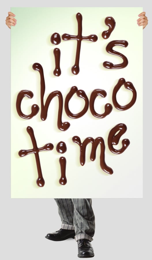 Chocolate font