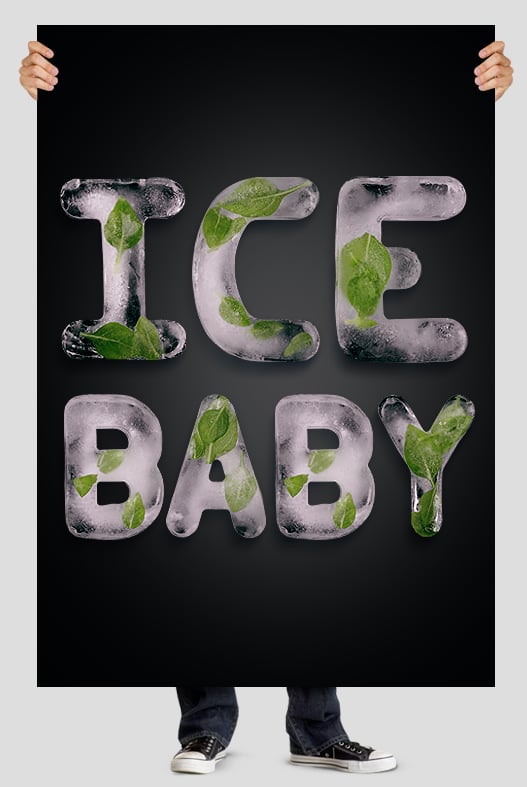 Black Ice Leaf font