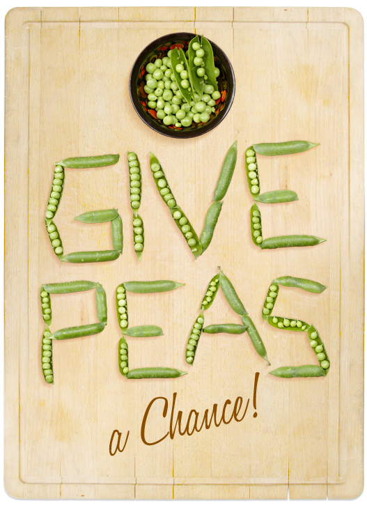 Peas font