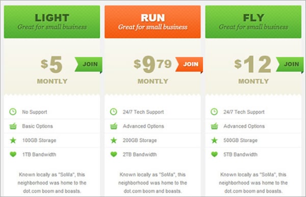 How to Create CSS3 Pricing Tables