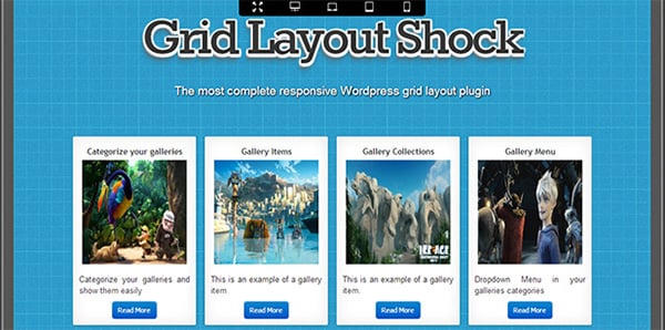 Responsive WordPress Grid Layout