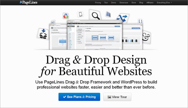 Drag and drop theme builder plugins for WordPress