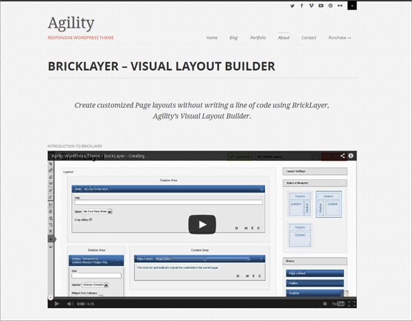 Responsive layout builder for WordPress