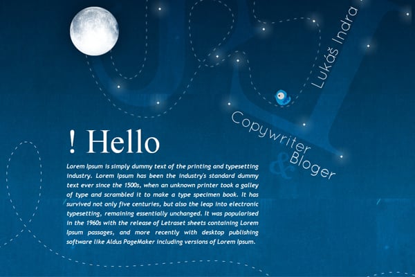 25 Inspirational Blue Website Designs