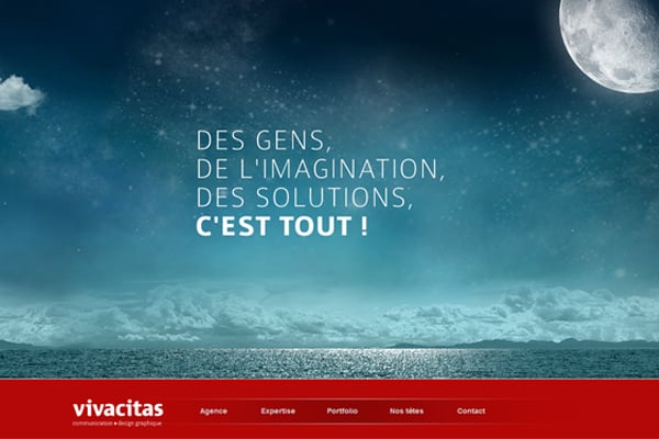 25 Inspirational Blue Web Designs