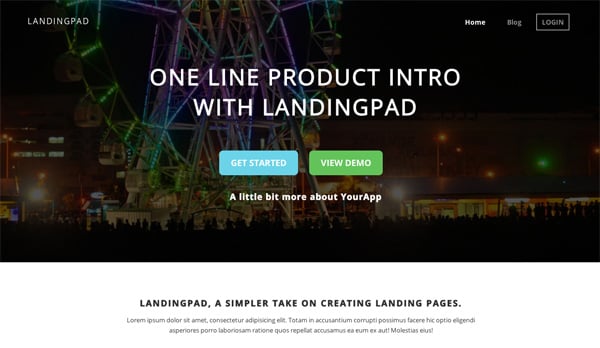 Landing Page Design