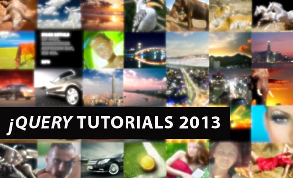 New jQuery Tutorials 2013