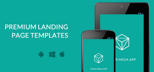 Premium landing page designs