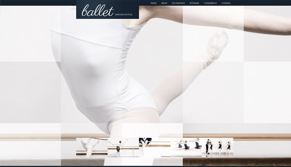 Website Templates with Larg20Background Galleries