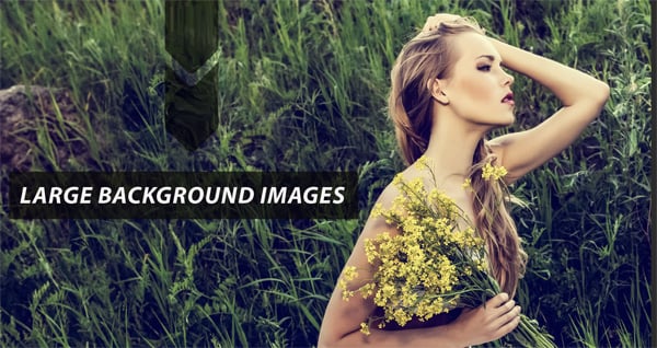Website Templates with Large Background Images - How to Use Them Right