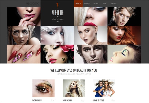 Metro Style Website Templates - The Secret Side of the Latest Design Trend