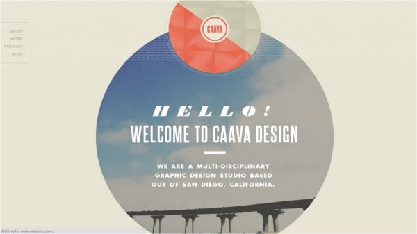 Print Inspired Web Design